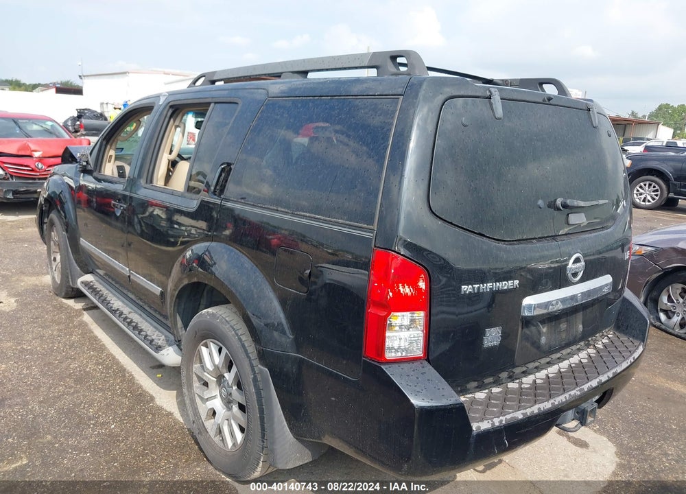 2010 NISSAN PATHFINDER LE VIN: 5N1AR1NN4AC606014