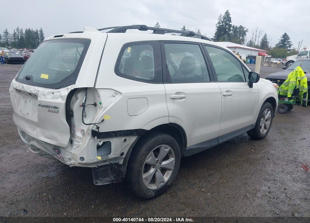 2016 SUBARU FORESTER 2.5I VIN: JF2SJABC0GH457195