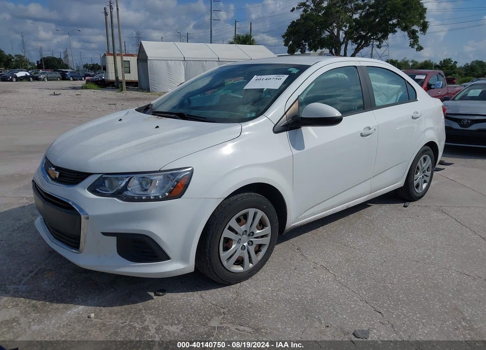 2020 CHEVROLET SONIC FWD  LS VIN: 1G1JB5SB2L4101590
