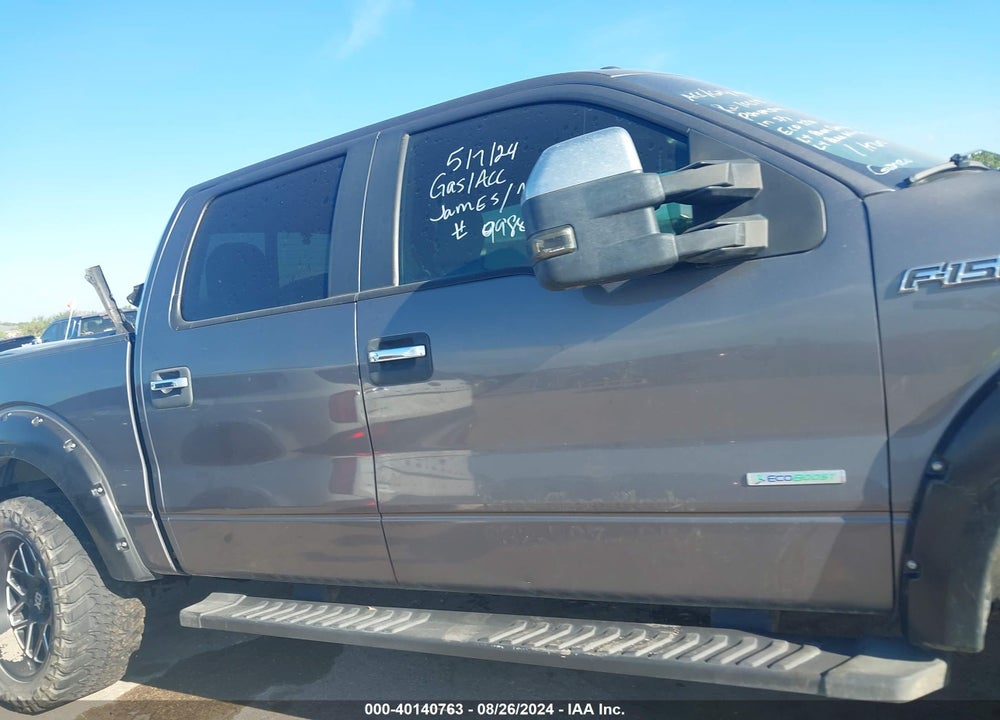 2013 FORD F-150 XLT VIN: 1FTFW1ET1DKE49988