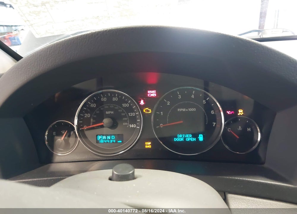 2007 JEEP GRAND CHEROKEE LAREDO VIN: 1J8GR48K97C506364