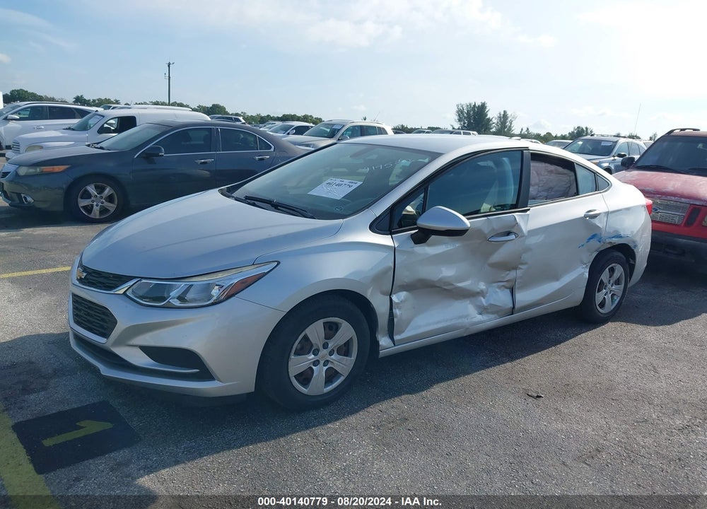 2018 CHEVROLET CRUZE LS AUTO VIN: 1G1BC5SM6J7204946