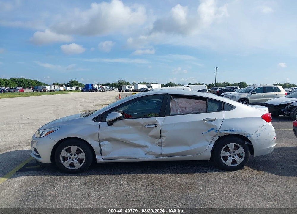 2018 CHEVROLET CRUZE LS AUTO VIN: 1G1BC5SM6J7204946