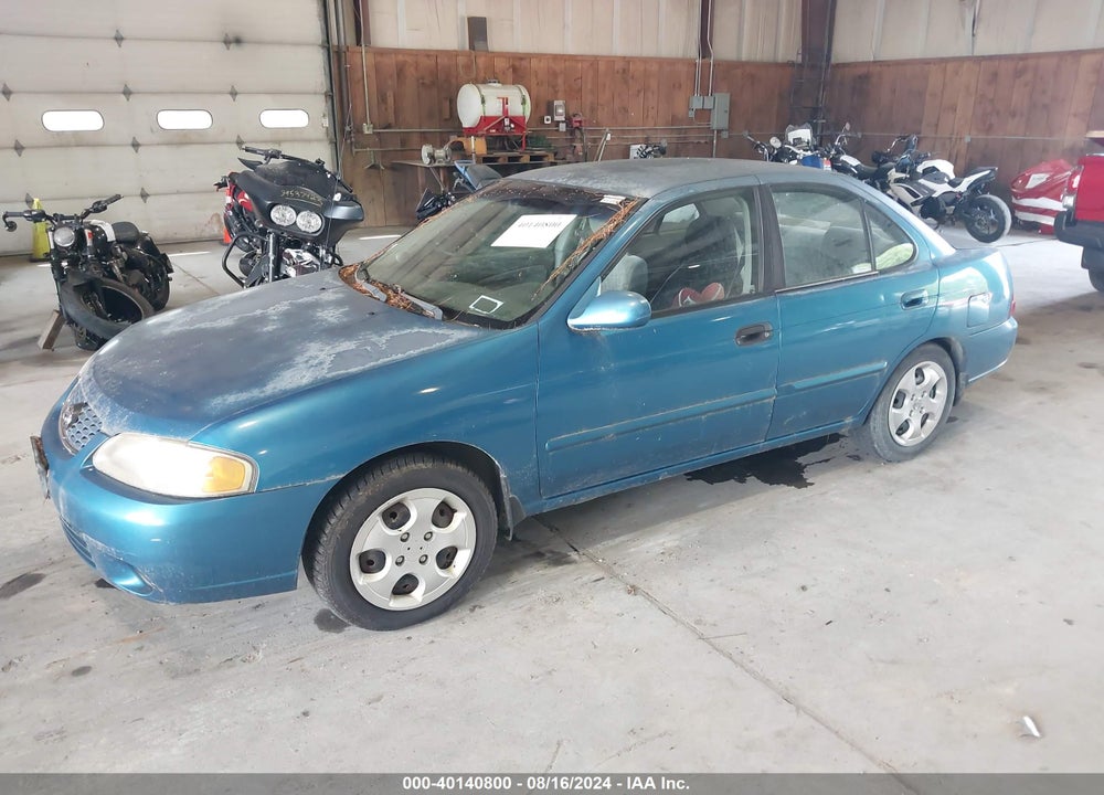 2003 NISSAN SENTRA GXE VIN: 3N1CB51D63L709998
