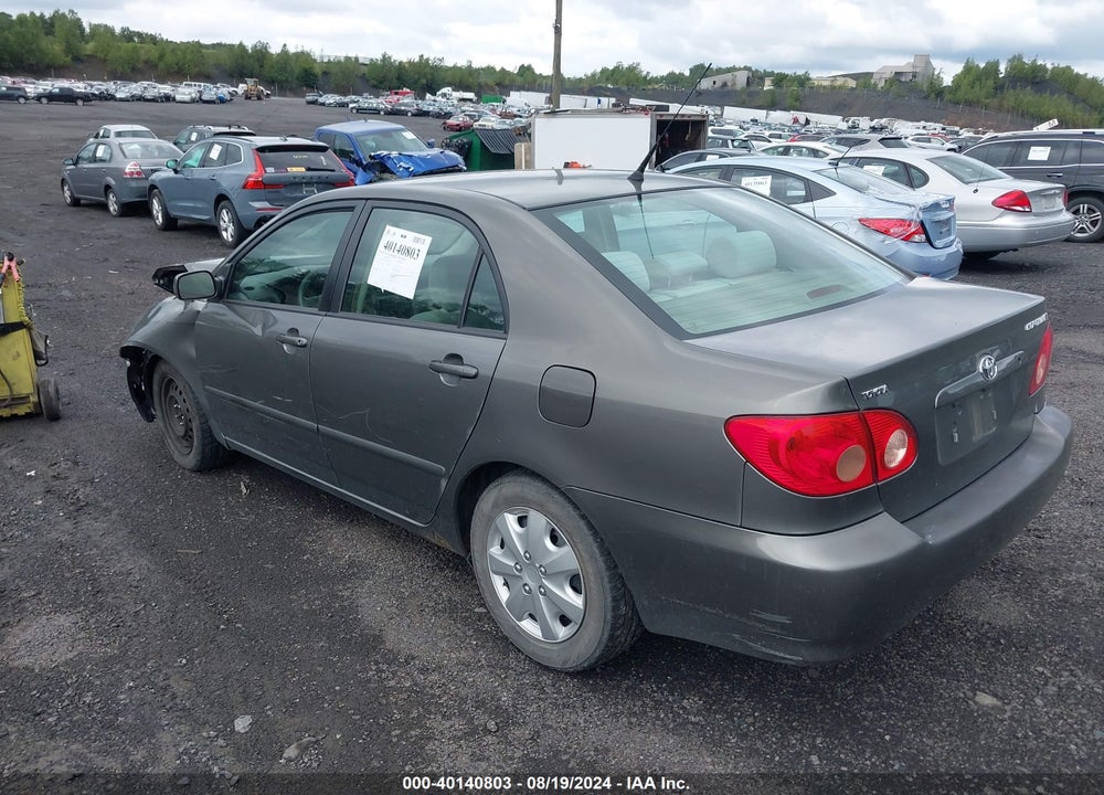 2007 TOYOTA COROLLA LE VIN: 2T1BR32EX7C842790