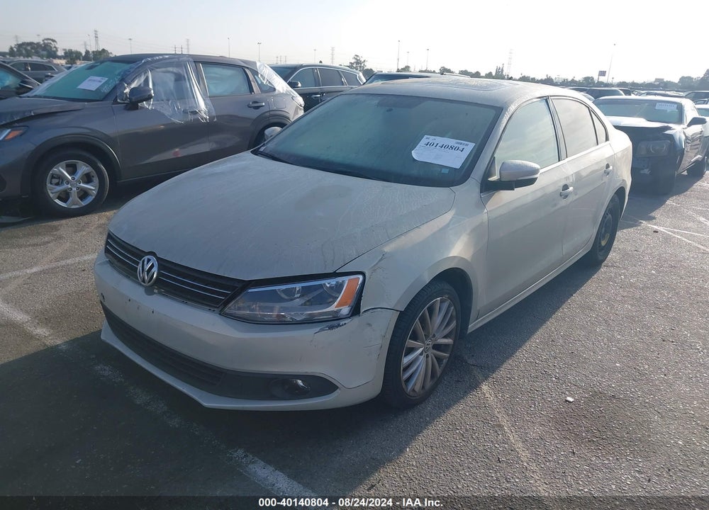 2011 VOLKSWAGEN JETTA 2.5L SEL VIN: 3VWLZ7AJ2BM040676