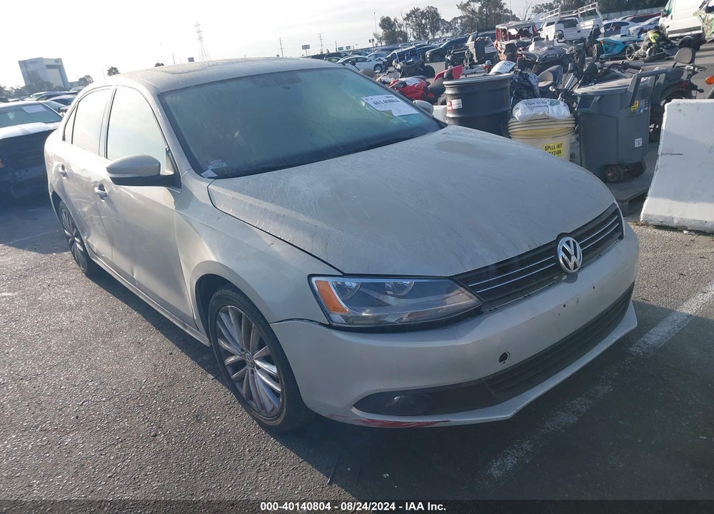 2011 VOLKSWAGEN JETTA 2.5L SEL VIN: 3VWLZ7AJ2BM040676