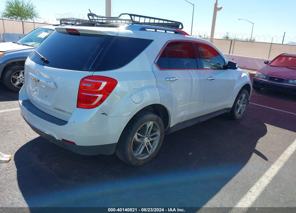 2016 CHEVROLET EQUINOX LTZ VIN: 2GNFLGEK9G6214062