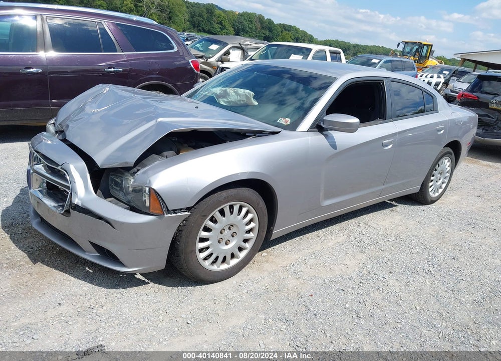 2014 DODGE CHARGER POLICE VIN: 2C3CDXKTXEH364659