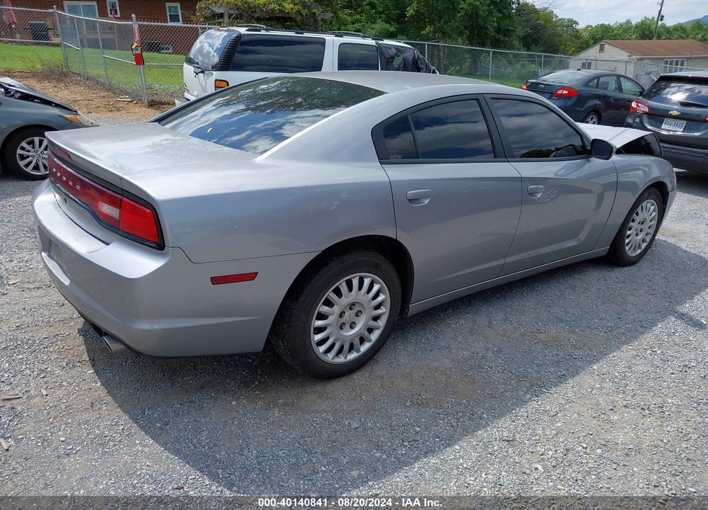 2014 DODGE CHARGER POLICE VIN: 2C3CDXKTXEH364659