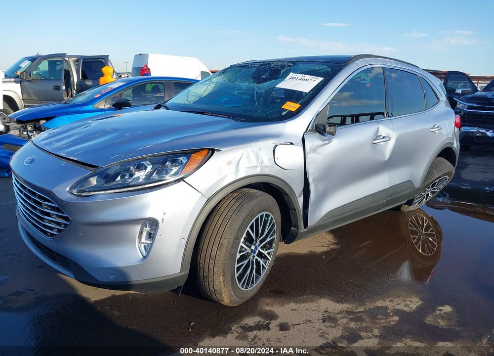 2022 FORD ESCAPE TITANIUM PLUG-IN HYBRID VIN: 1FMCU0LZ3NUA90977