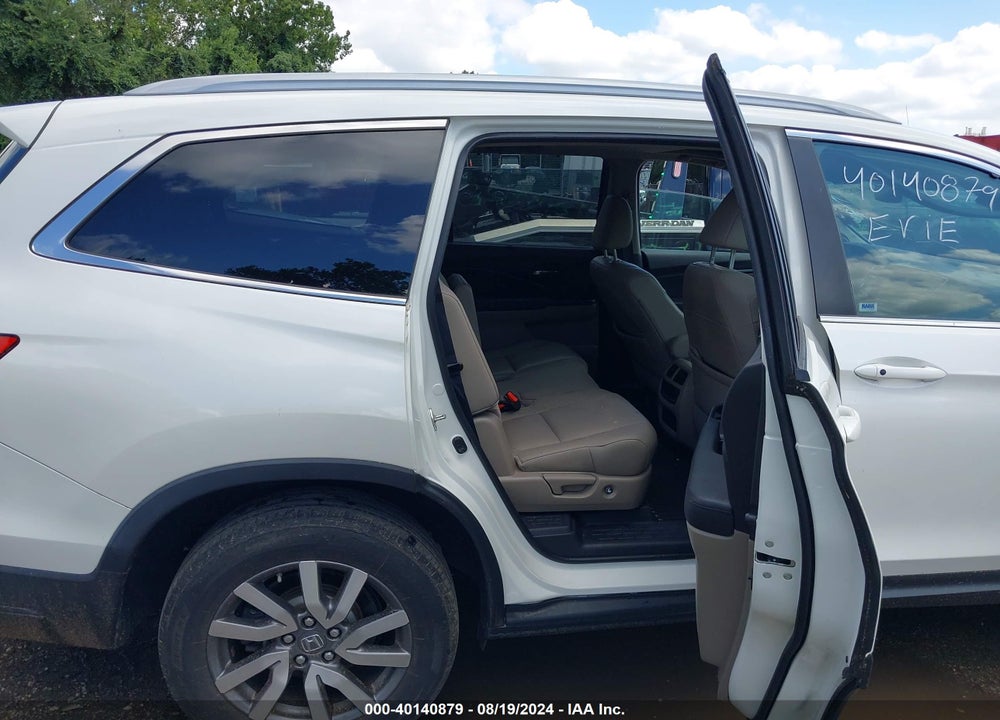 2019 HONDA PILOT EX-L VIN: 5FNYF6H52KB082788