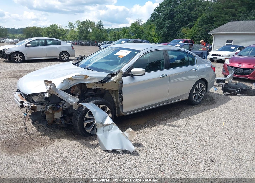 2015 HONDA ACCORD SPORT VIN: 1HGCR2F57FA095940