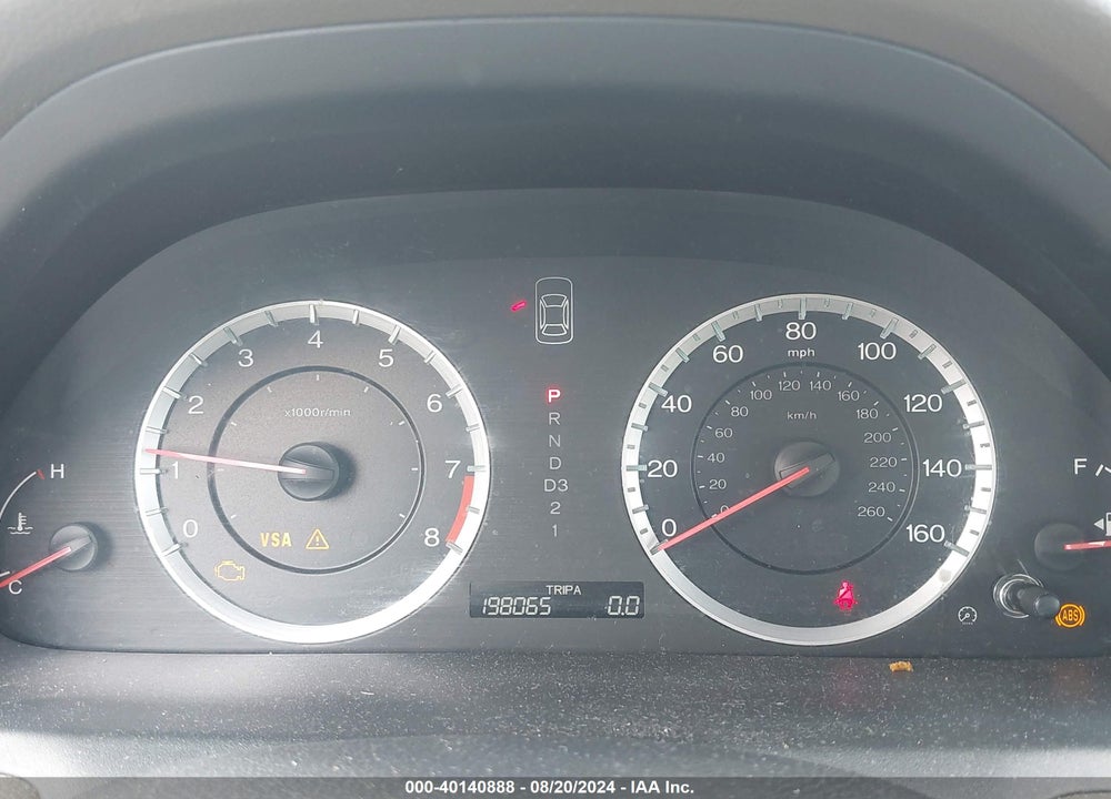 2010 HONDA ACCORD SDN 2.4 EX-L/EX-L VIN: 1HGCP2F8XAA190050