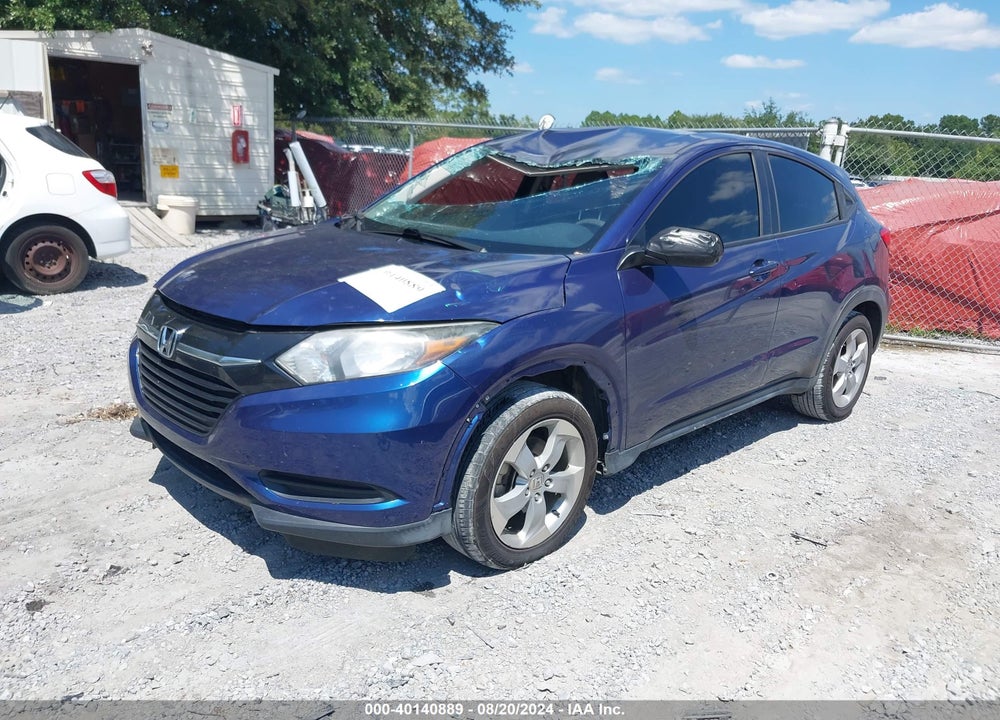 2016 HONDA HR-V VIN: 3CZRU5H33GM716190
