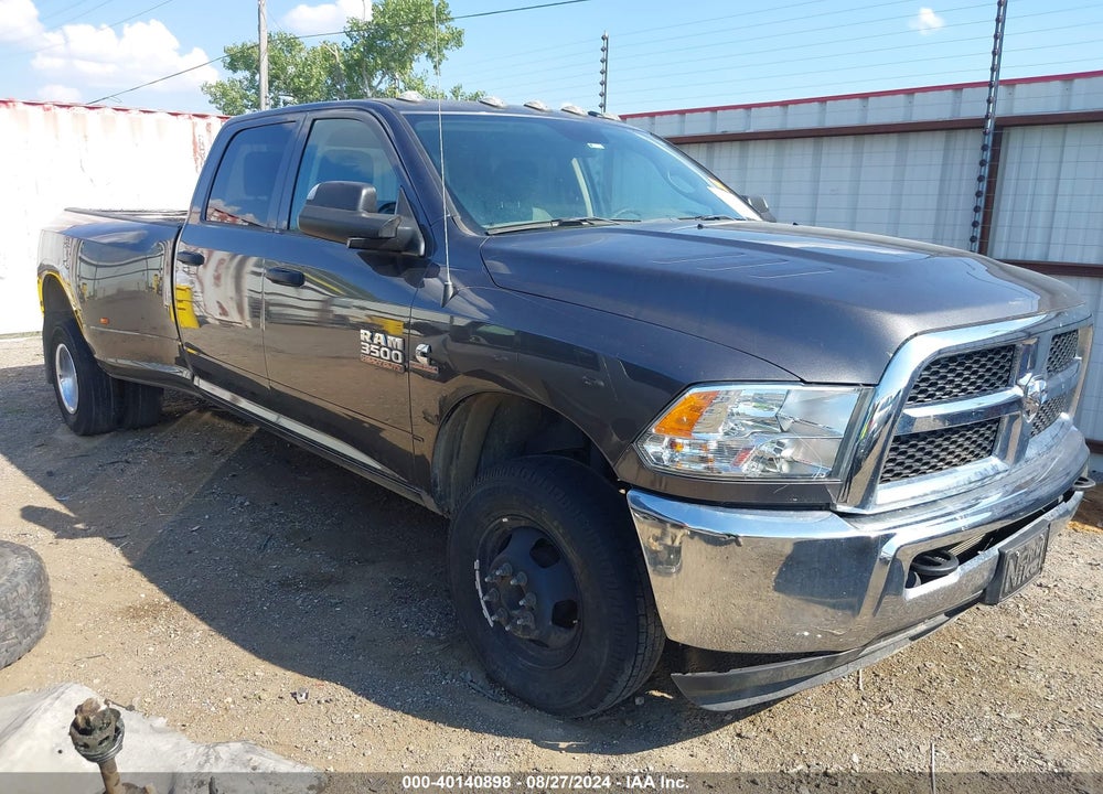 2018 RAM 3500 TRADESMAN  4X4 8' BOX VIN: 3C63RRGLXJG330806