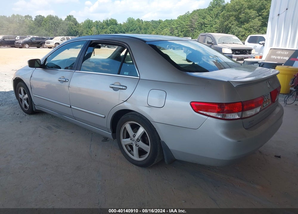 2003 HONDA ACCORD 2.4 EX VIN: 1HGCM56633A004764
