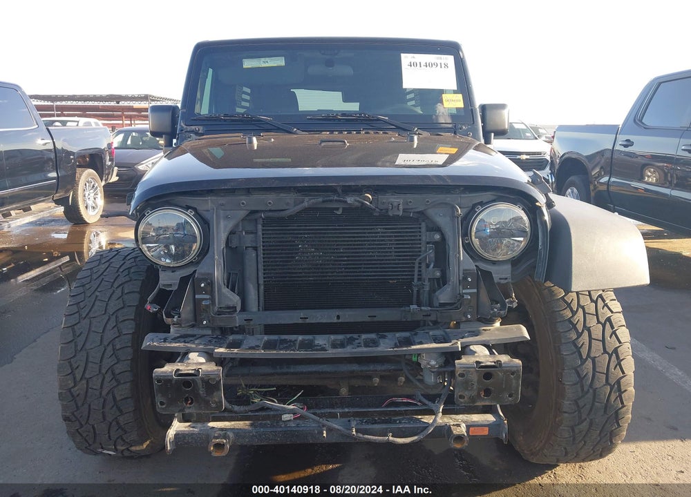 2018 JEEP WRANGLER JK UNLIMITED SPORT 4X4 VIN: 1C4BJWDG2JL862684