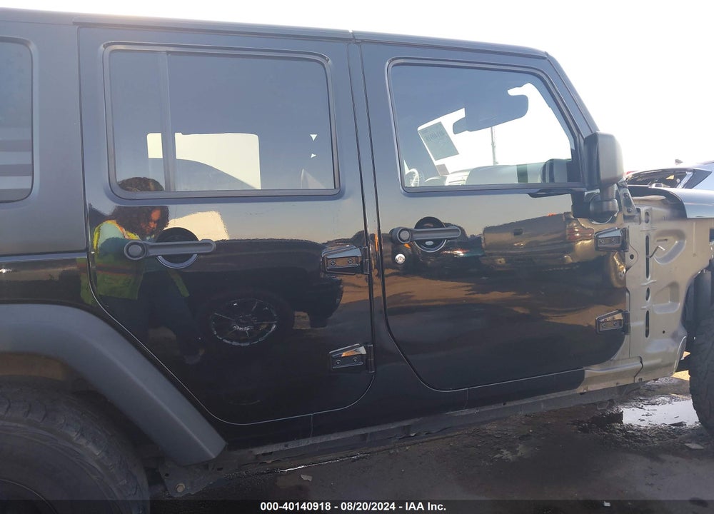 2018 JEEP WRANGLER JK UNLIMITED SPORT 4X4 VIN: 1C4BJWDG2JL862684