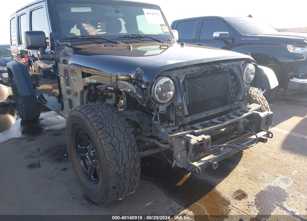 2018 JEEP WRANGLER JK UNLIMITED SPORT 4X4 VIN: 1C4BJWDG2JL862684