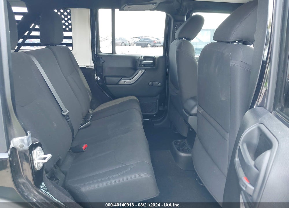 2018 JEEP WRANGLER JK UNLIMITED SPORT 4X4 VIN: 1C4BJWDG2JL862684