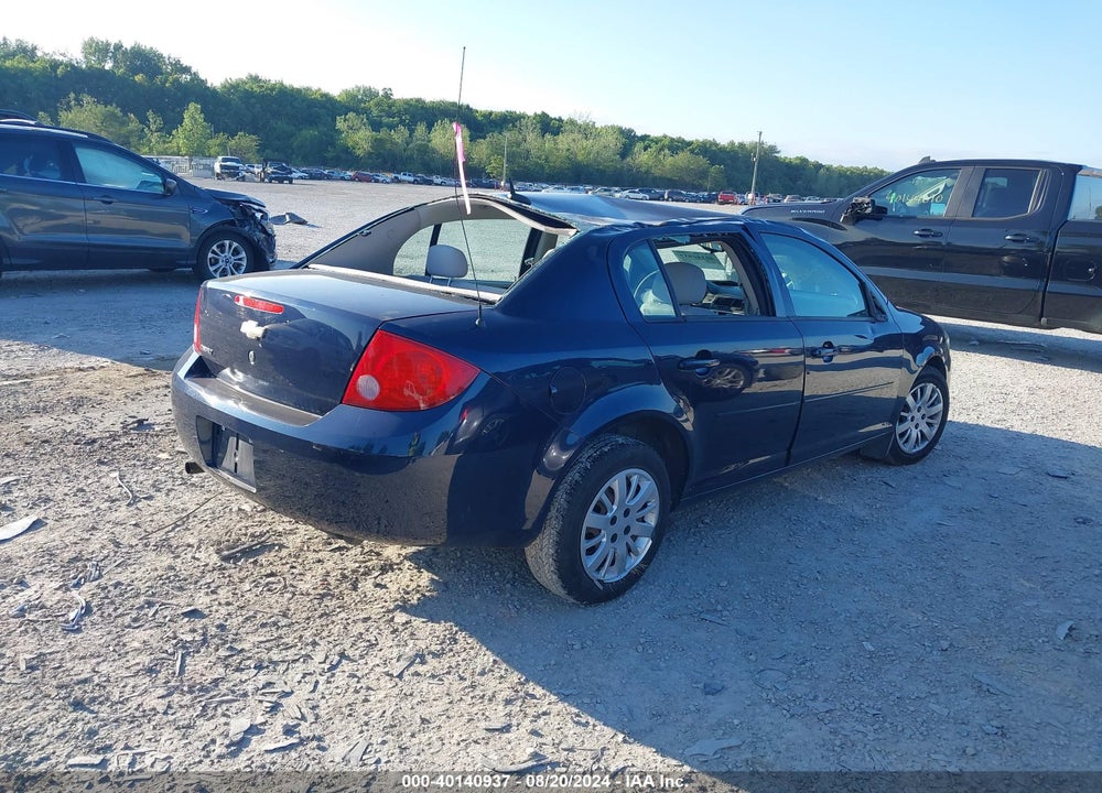 2010 CHEVROLET COBALT LS VIN: 1G1AB5F56A7124046