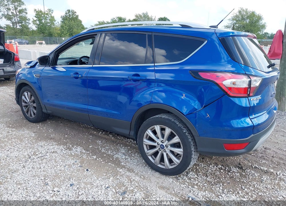 2017 FORD ESCAPE TITANIUM VIN: 1FMCU0JD9HUD74495