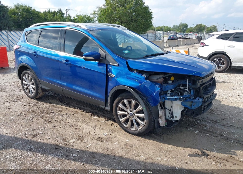 2017 FORD ESCAPE TITANIUM VIN: 1FMCU0JD9HUD74495