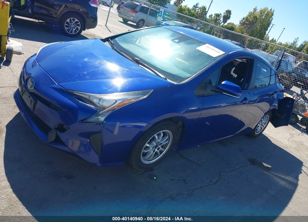 2017 TOYOTA PRIUS TWO VIN: JTDKBRFUXH3536899