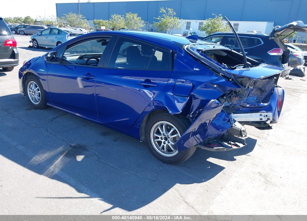 2017 TOYOTA PRIUS TWO VIN: JTDKBRFUXH3536899