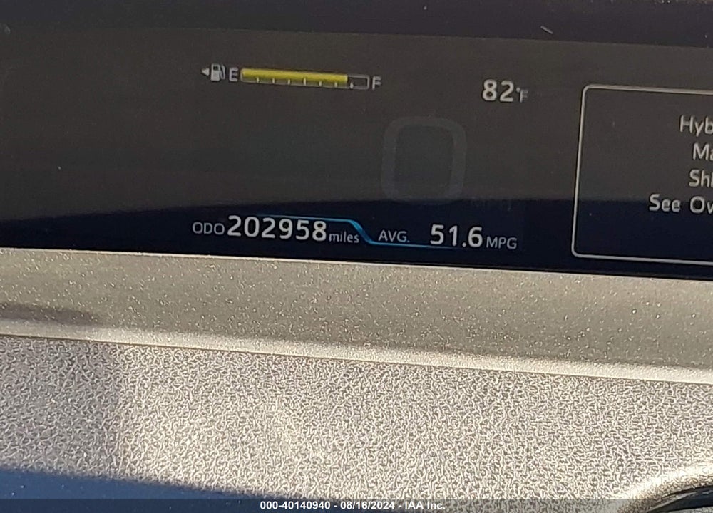 2017 TOYOTA PRIUS TWO VIN: JTDKBRFUXH3536899