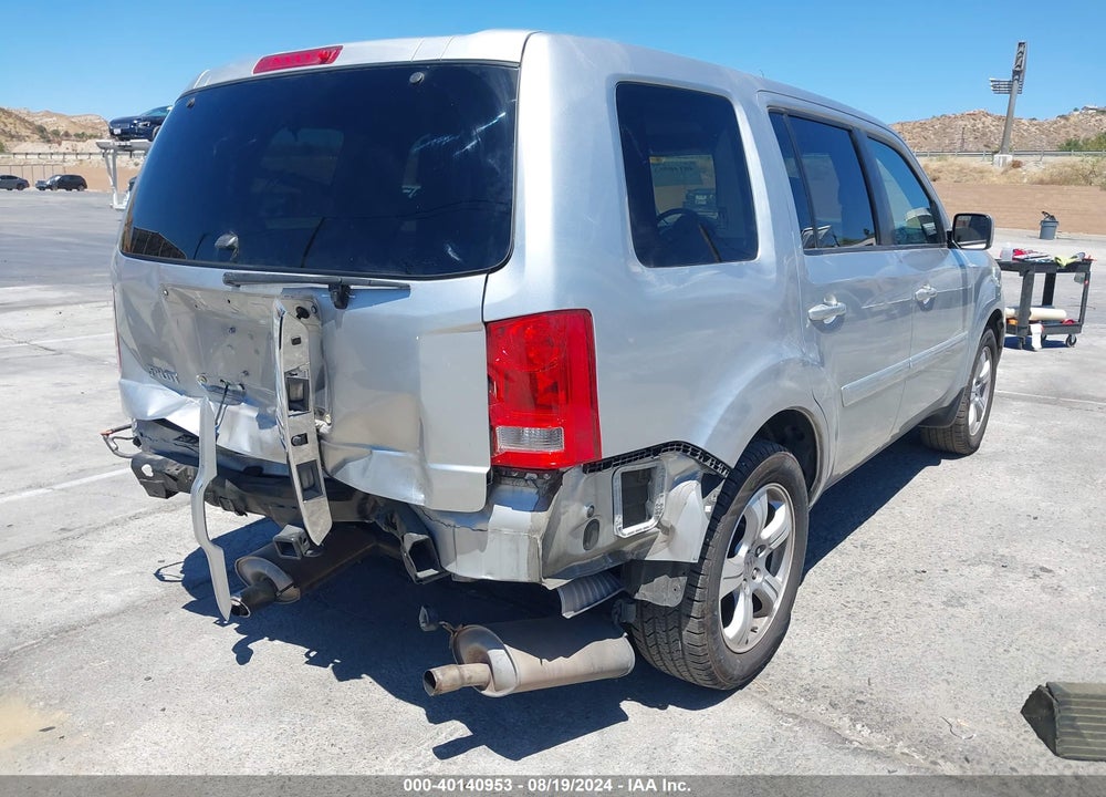 2014 HONDA PILOT VIN: 5FNYF3H54EB018870