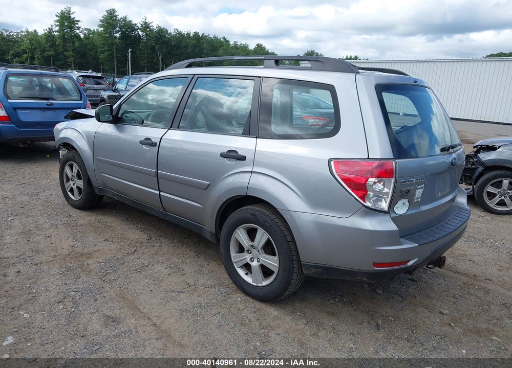 2010 SUBARU FORESTER 2.5X VIN: JF2SH6BC3AH780558