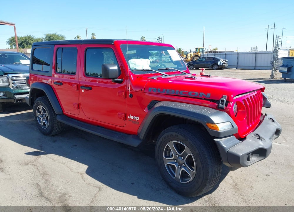 2019 JEEP WRANGLER UNLIMITED SPORT S 4X4 VIN: 1C4HJXDGXKW529231