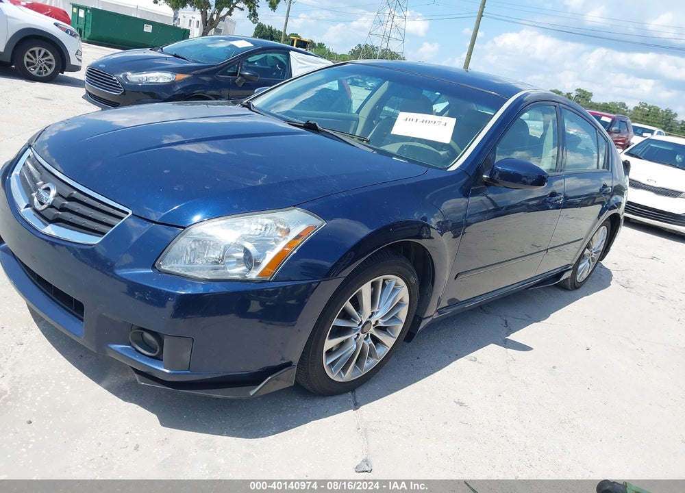 2008 NISSAN MAXIMA 3.5 SL VIN: 1N4BA41E18C818165