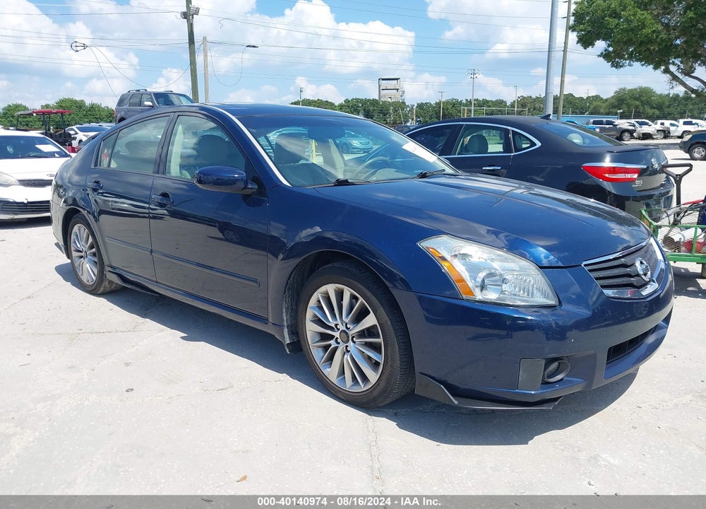 2008 NISSAN MAXIMA 3.5 SL VIN: 1N4BA41E18C818165