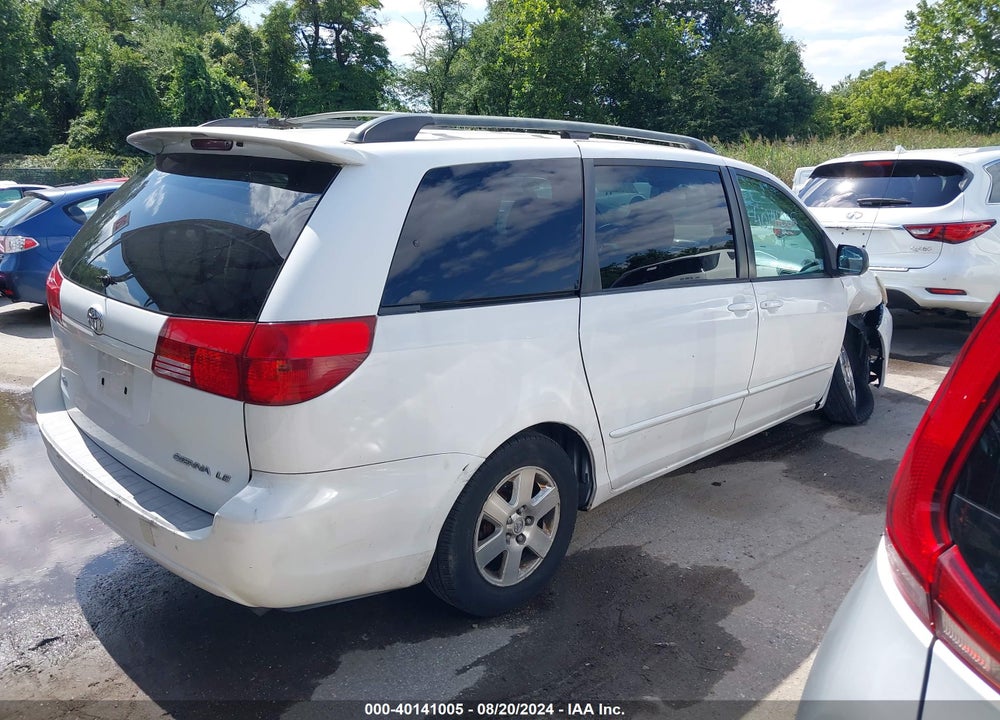 2005 TOYOTA SIENNA LE VIN: 5TDZA23C45S257544