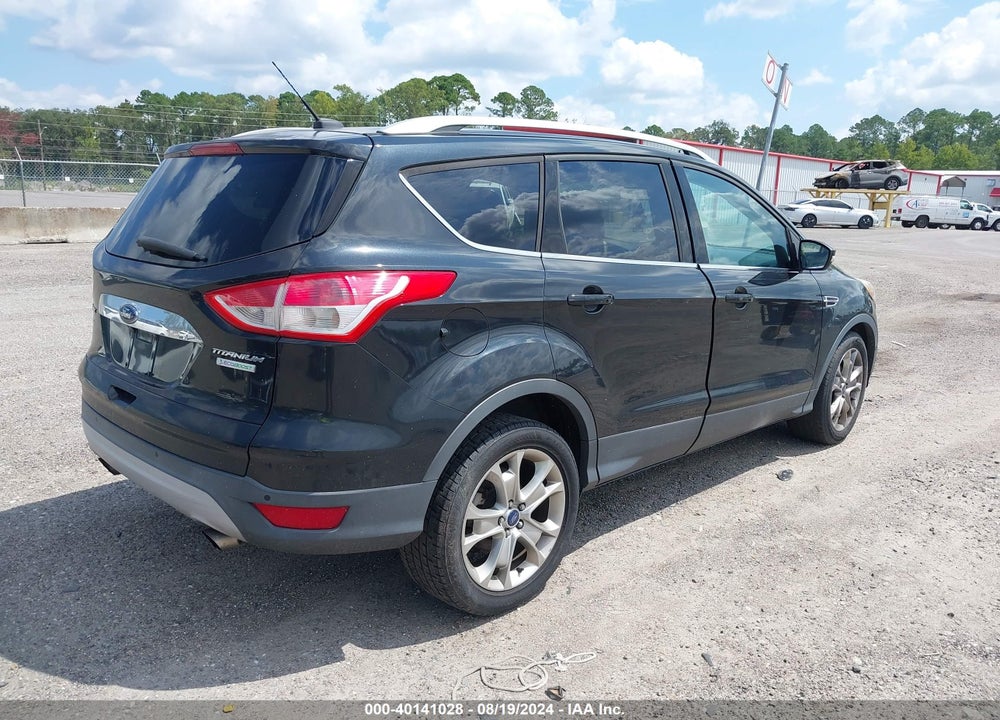 2014 FORD ESCAPE TITANIUM VIN: 1FMCU0JX7EUB27708
