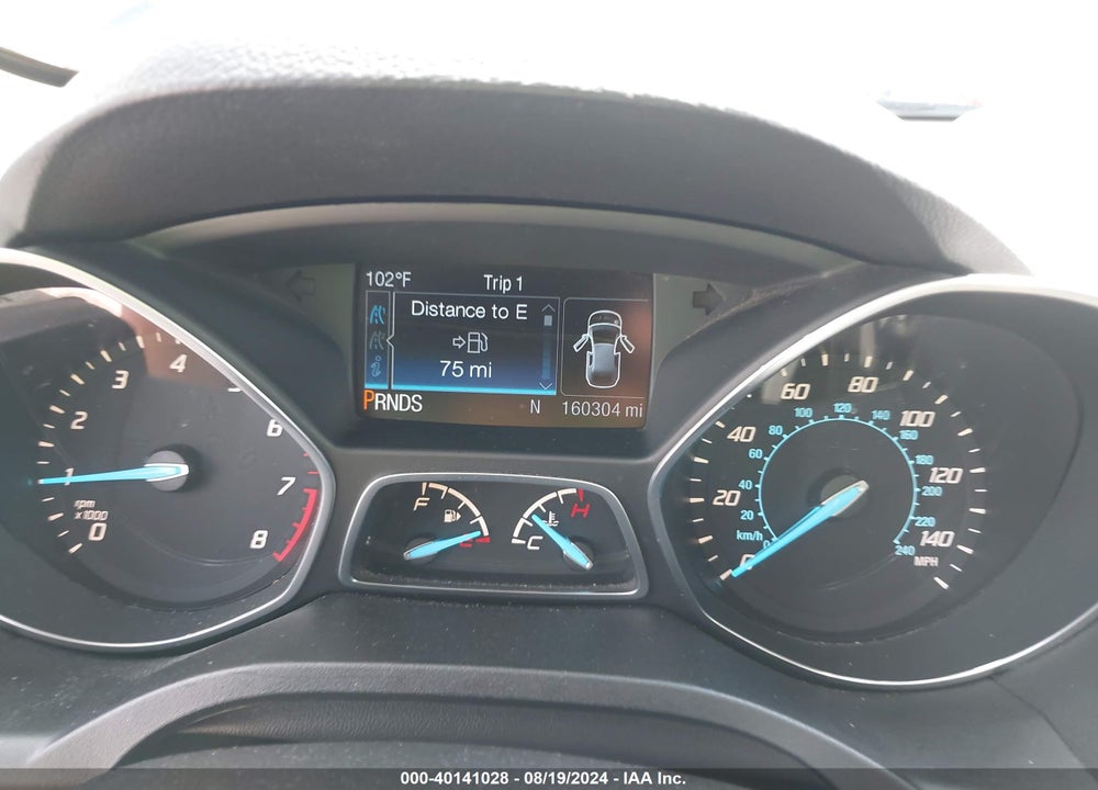 2014 FORD ESCAPE TITANIUM VIN: 1FMCU0JX7EUB27708