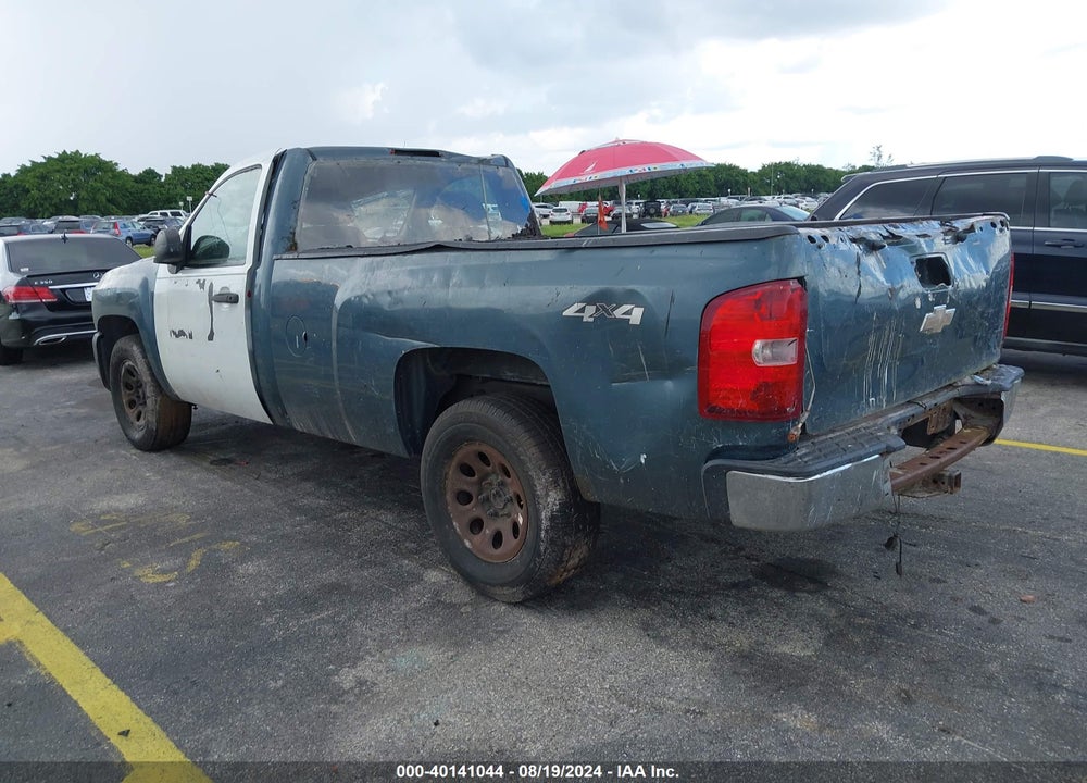 2008 CHEVROLET SILVERADO 1500 WORK TRUCK VIN: 1GCEK14X78Z229781