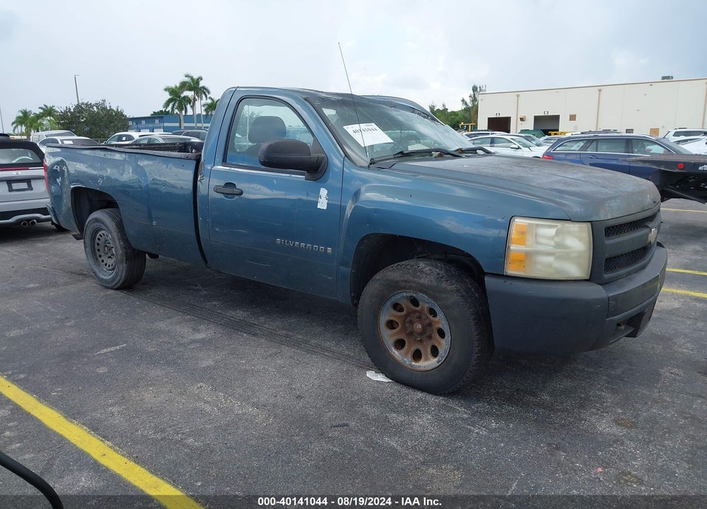 2008 CHEVROLET SILVERADO 1500 WORK TRUCK VIN: 1GCEK14X78Z229781