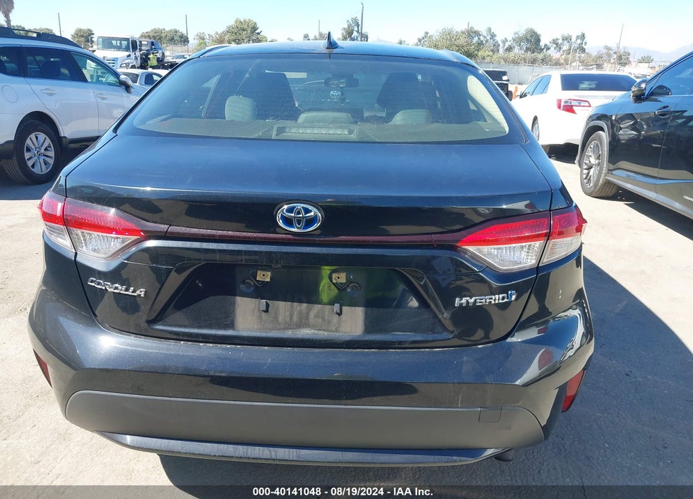2021 TOYOTA COROLLA HYBRID LE VIN: JTDEAMDE8MJ001199