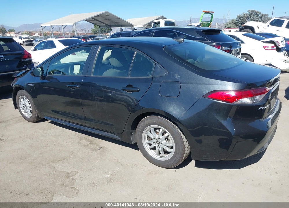 2021 TOYOTA COROLLA HYBRID LE VIN: JTDEAMDE8MJ001199