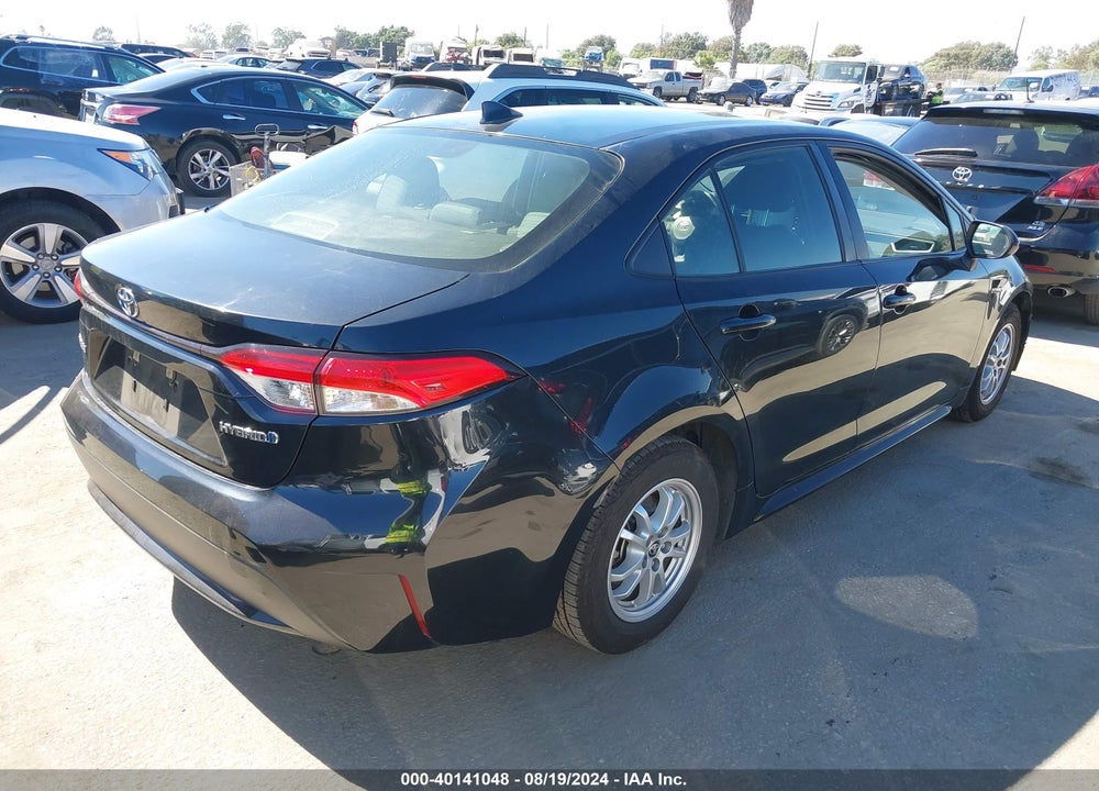 2021 TOYOTA COROLLA HYBRID LE VIN: JTDEAMDE8MJ001199