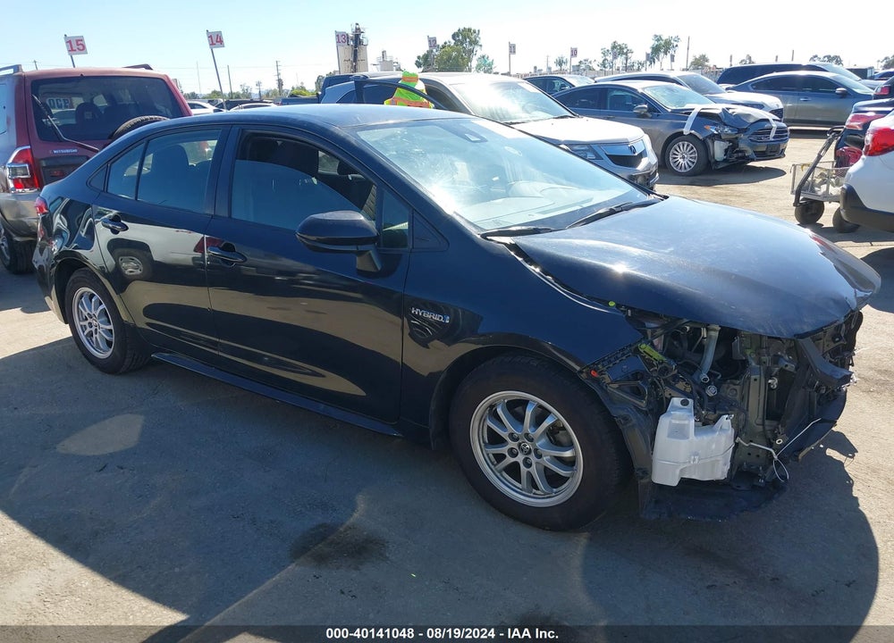 2021 TOYOTA COROLLA HYBRID LE VIN: JTDEAMDE8MJ001199