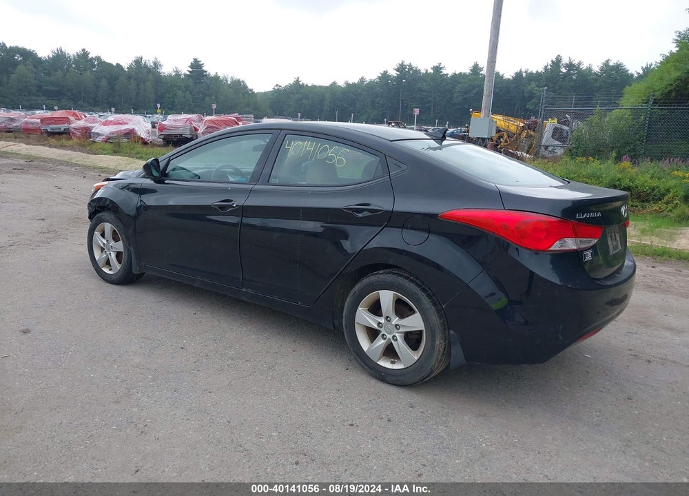 2013 HYUNDAI ELANTRA GLS VIN: 5NPDH4AE2DH293629