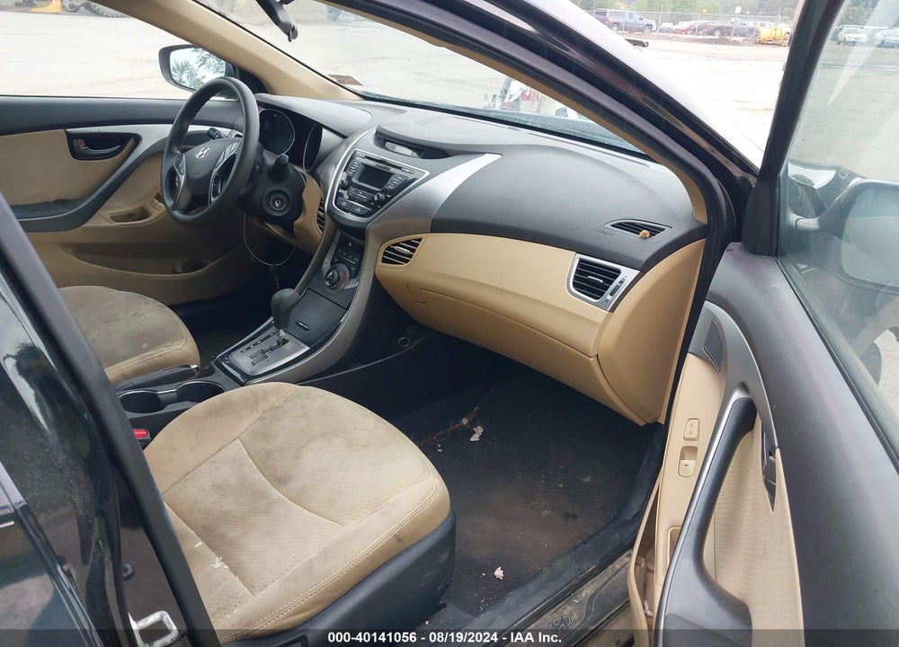 2013 HYUNDAI ELANTRA GLS VIN: 5NPDH4AE2DH293629