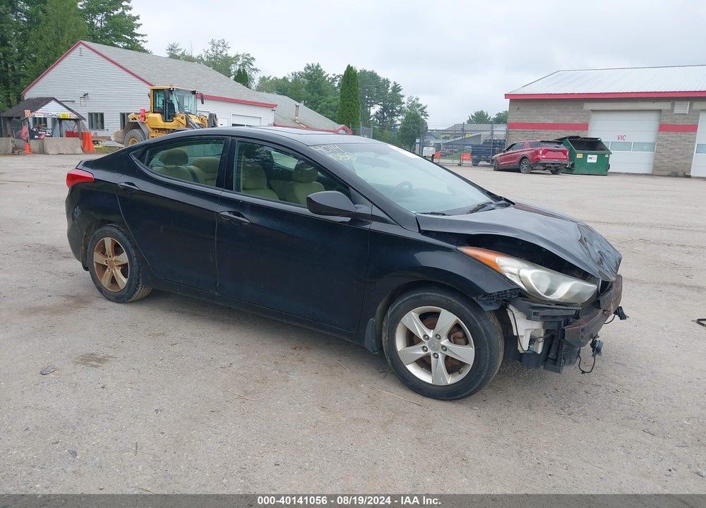 2013 HYUNDAI ELANTRA GLS VIN: 5NPDH4AE2DH293629