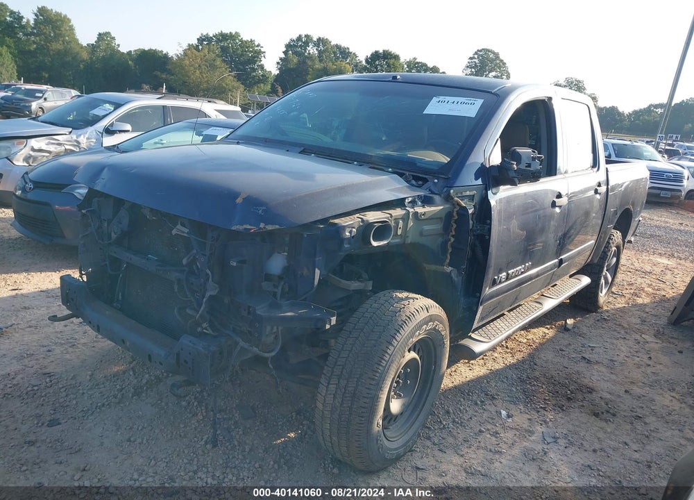 2012 NISSAN TITAN SV VIN: 1N6AA0EC5CN309455