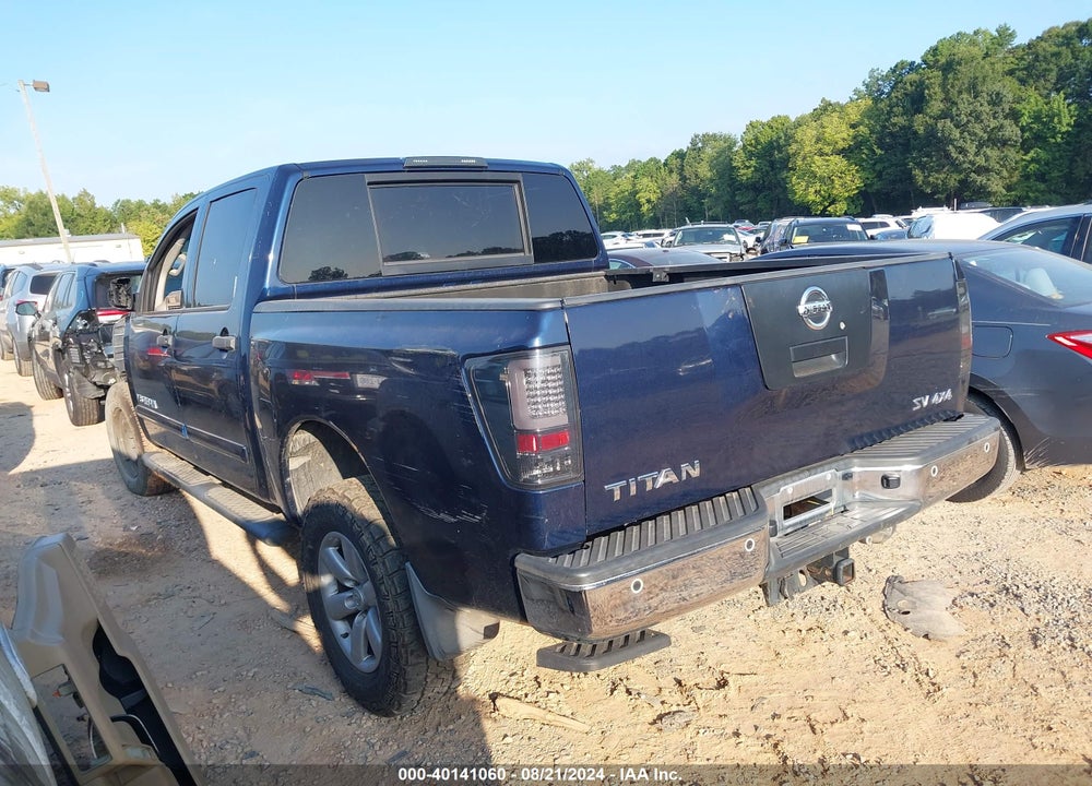 2012 NISSAN TITAN SV VIN: 1N6AA0EC5CN309455